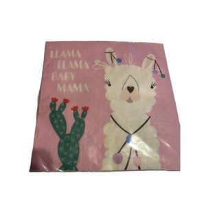 NEW‎ Table Fun Cactus Llama Llama Baby Mama Baby Shower Party Napkins Set of 20